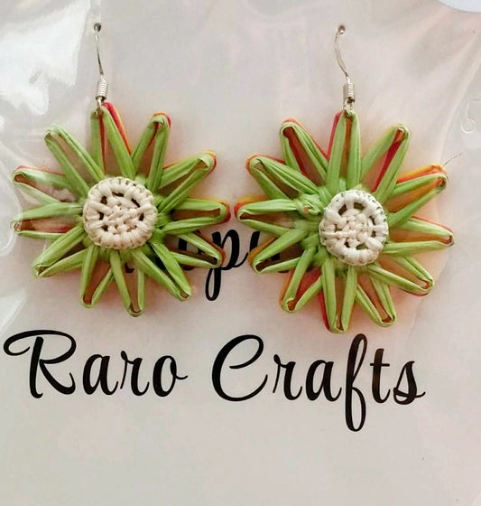 Assorted Coconut Frond/Rito Earrings